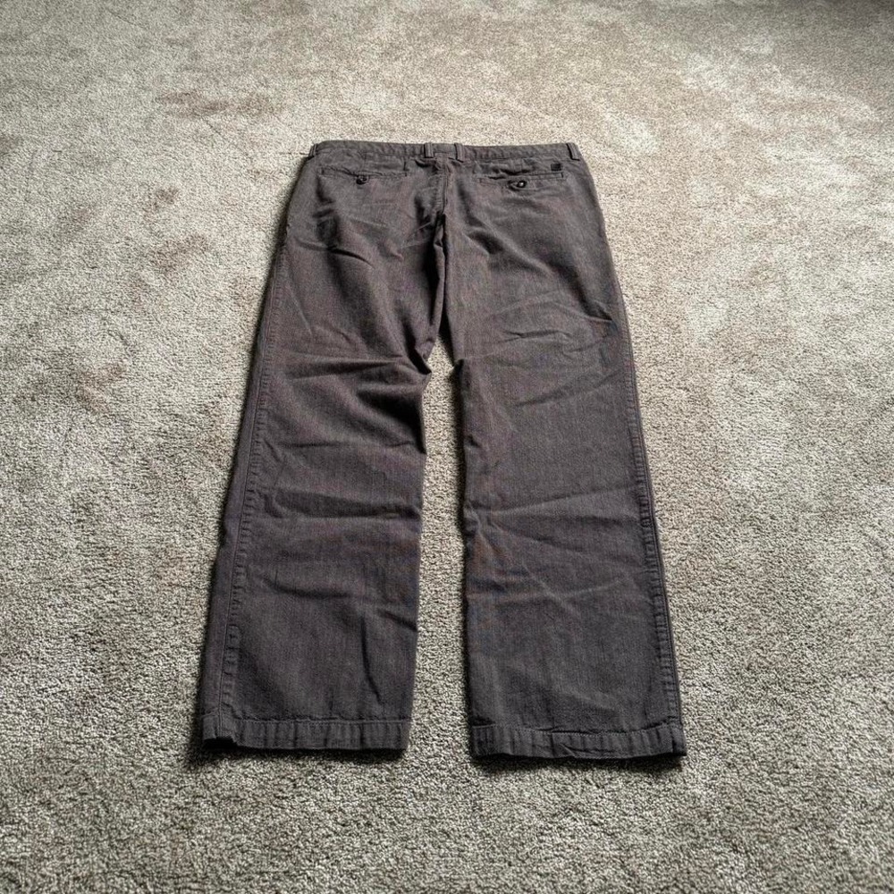 HUGO BOSS GREY "BIAS" STRAIGHT LEG TROUSERS